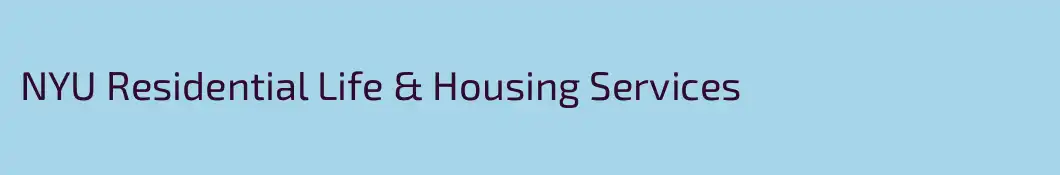 NYU Residential Life & Housing Services